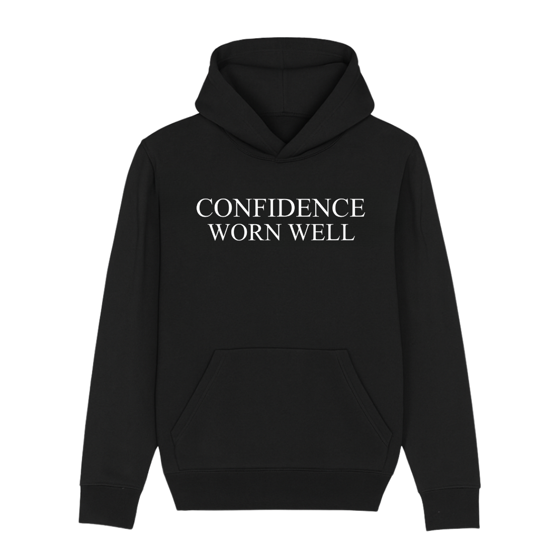 Confidence Worn Well Hoodie – Black