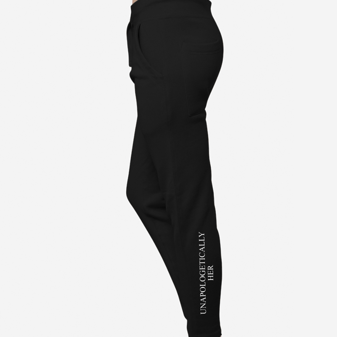 Unapologetically Her Joggers – Black