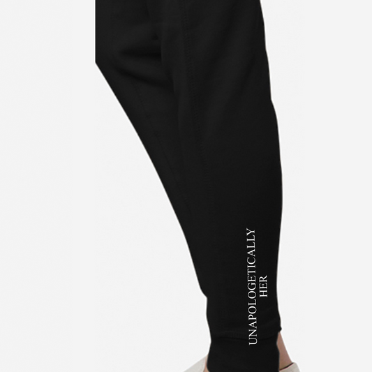 Unapologetically Her Joggers – Black