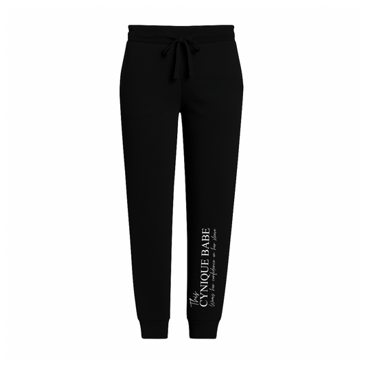 This CYNIQUE Babe Wears Her Confidence On Her Sleeve Joggers – Black