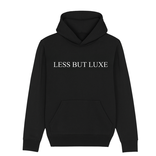 Less But Luxe Hoodie – Black
