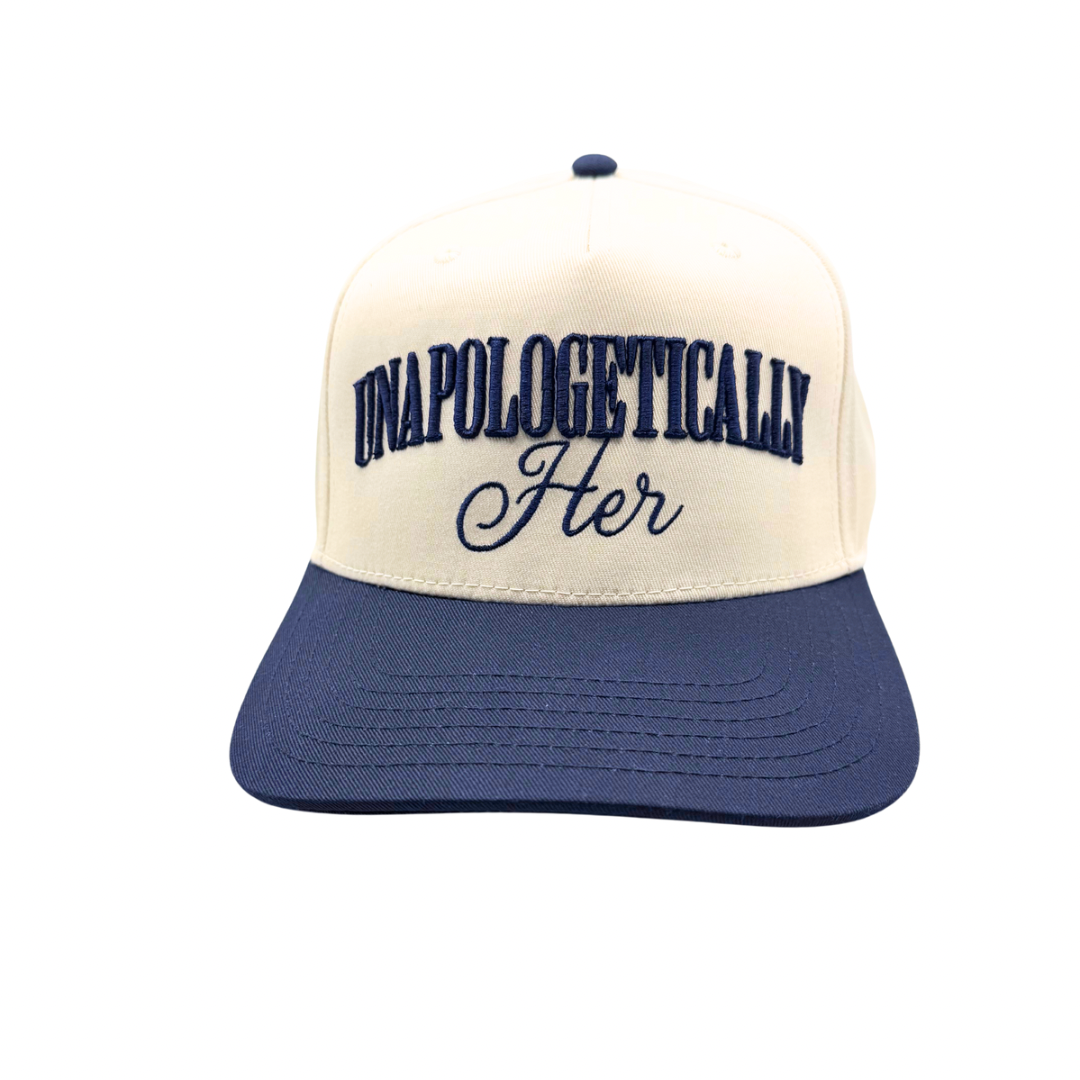 Unapologetically Her Cap - Navy