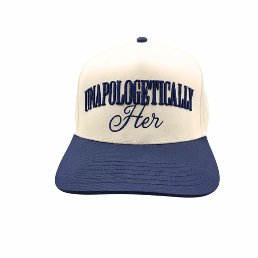 Unapologetically Her Cap - Navy