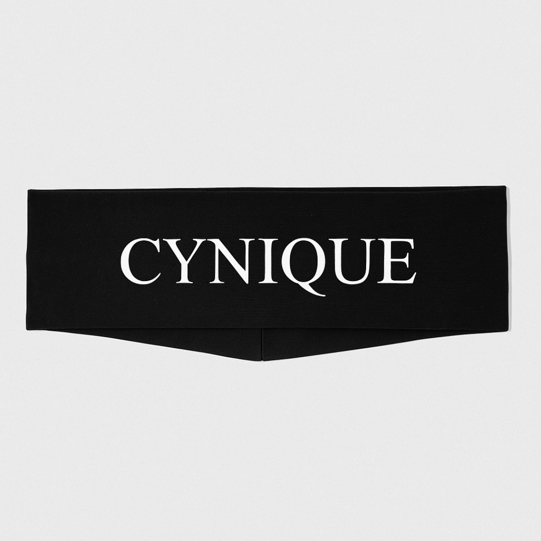 CYNIQUE Black Headband